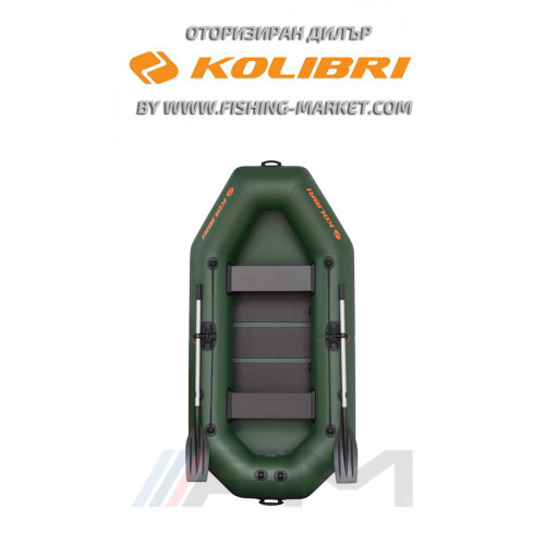 KOLIBRI - Надуваема гребна лодка с твърдо дъно K-240T Standard